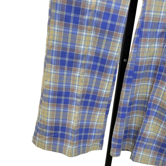 Urban Outfitters Women's High Waisted Plaid Wide Leg Pants Size 4 - Picture 5 of 8